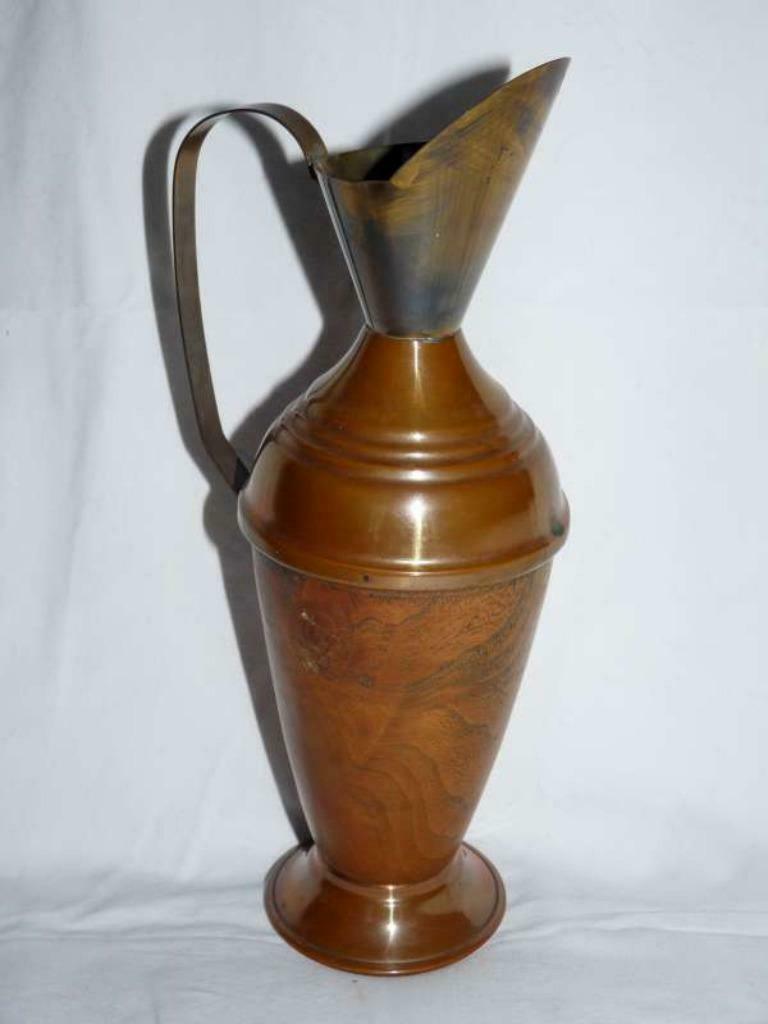 Art Nouveau schenkkan, Enlèvement ou Envoi, Cuivre