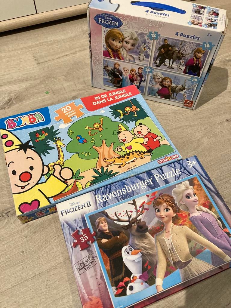 Puzzels, Ophalen, Zo goed als nieuw