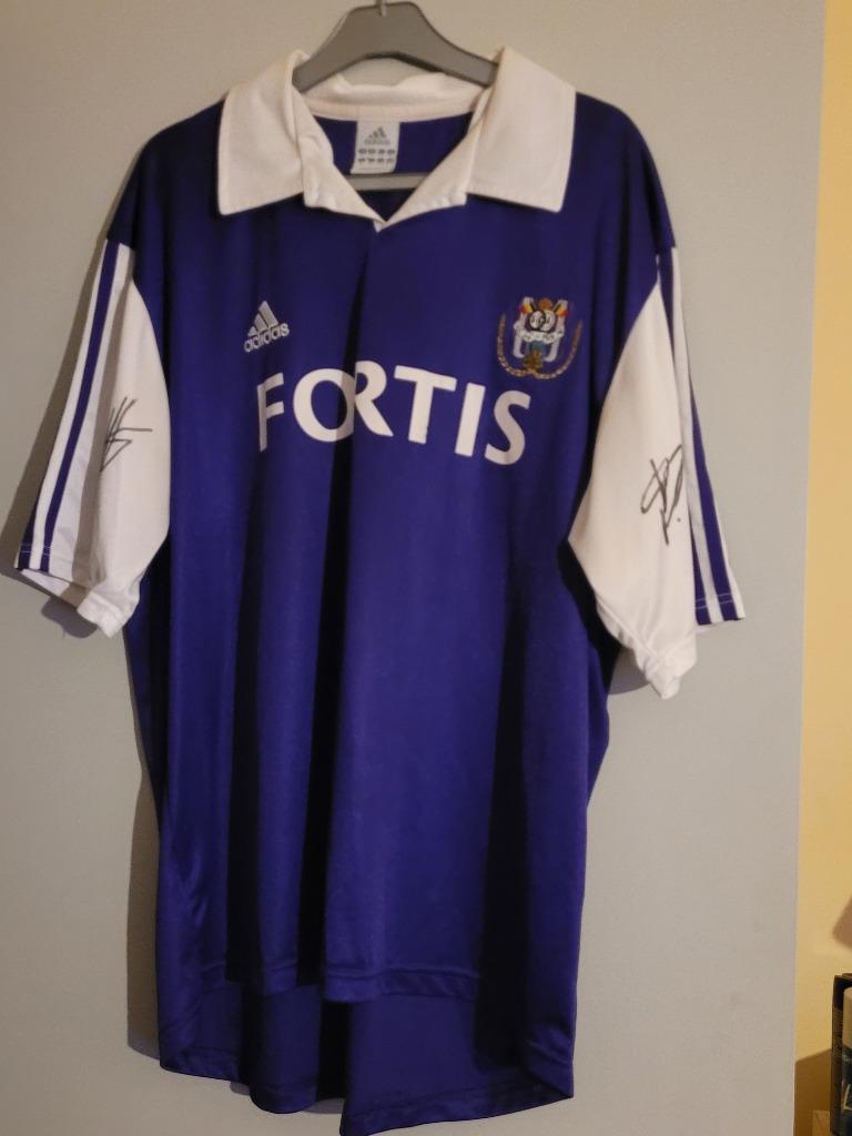 maillot d'anderlecht taille XL collector, Taille XL, Enlèvement ou Envoi, Comme neuf, Maillot