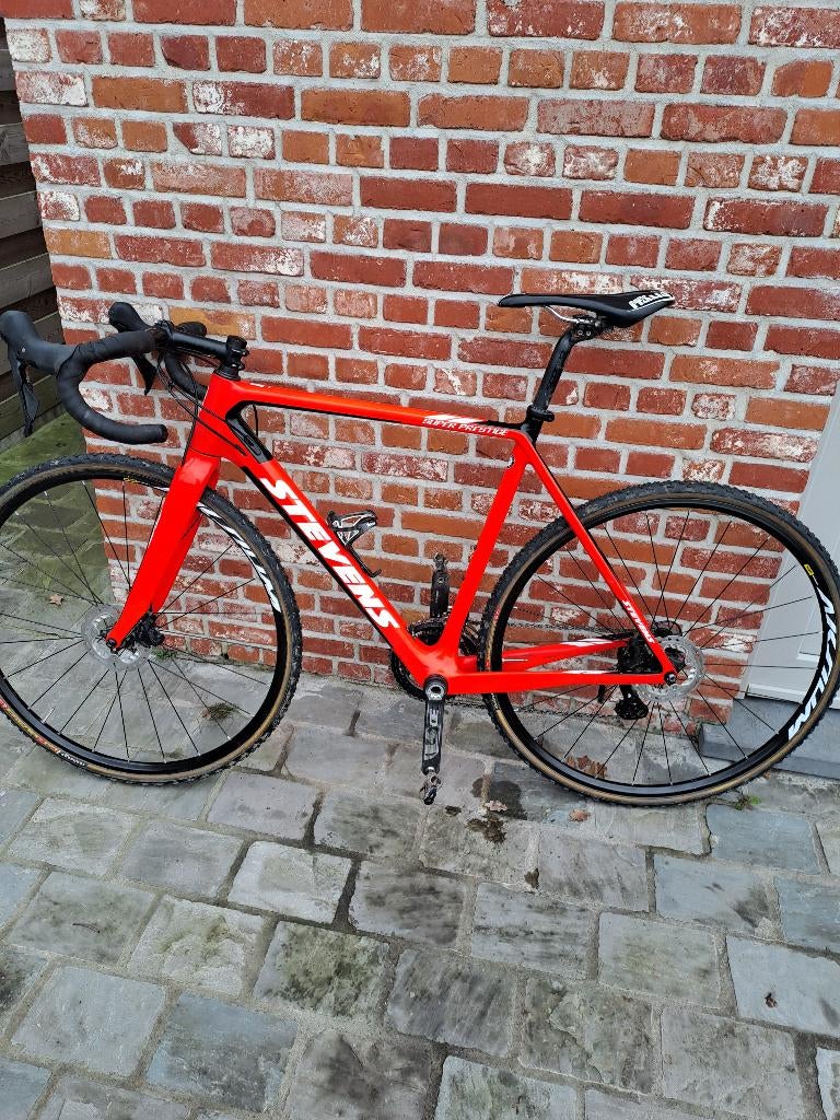 crossfiets Stevens superprestige M54 carbon, Fietsen en Brommers, 28 inch, Gebruikt, Meer dan 20 versnellingen, 53 tot 57 cm