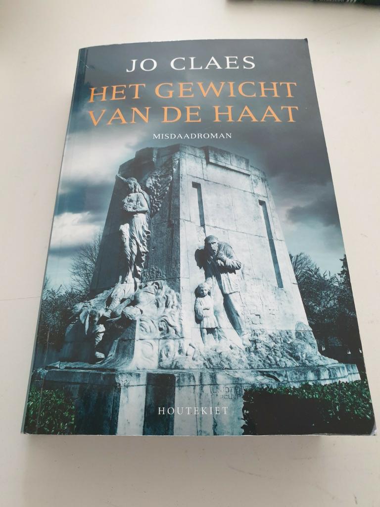Jo Claes - Het gewicht van de haat, Livres, Thrillers, Comme neuf, Enlèvement ou Envoi