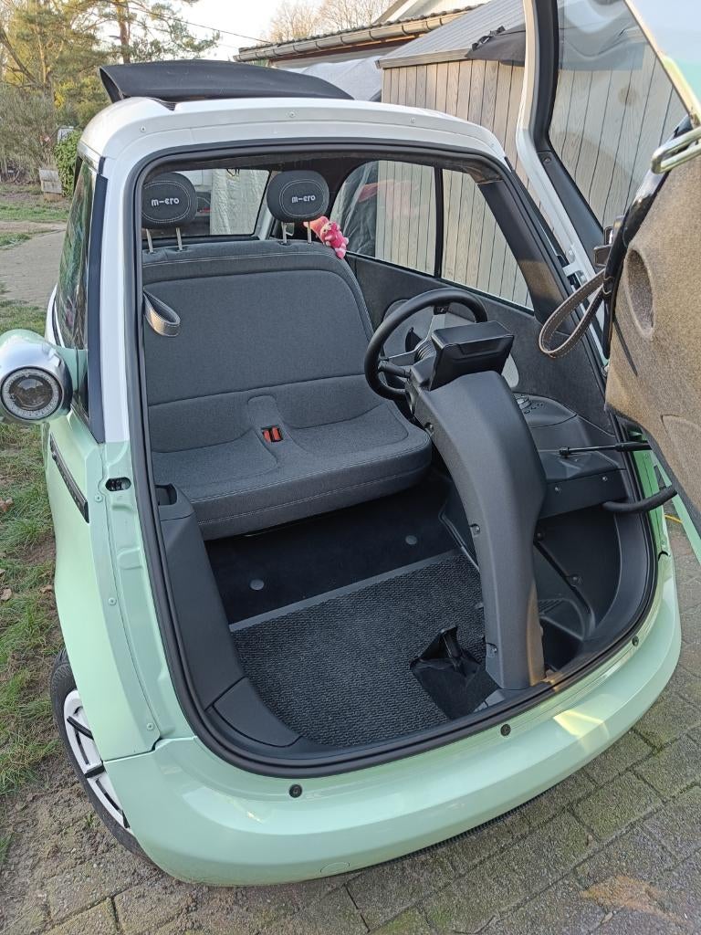 Microlino L7e-CP, Achat, 2 places, Entretenue par le concessionnaire, Beige