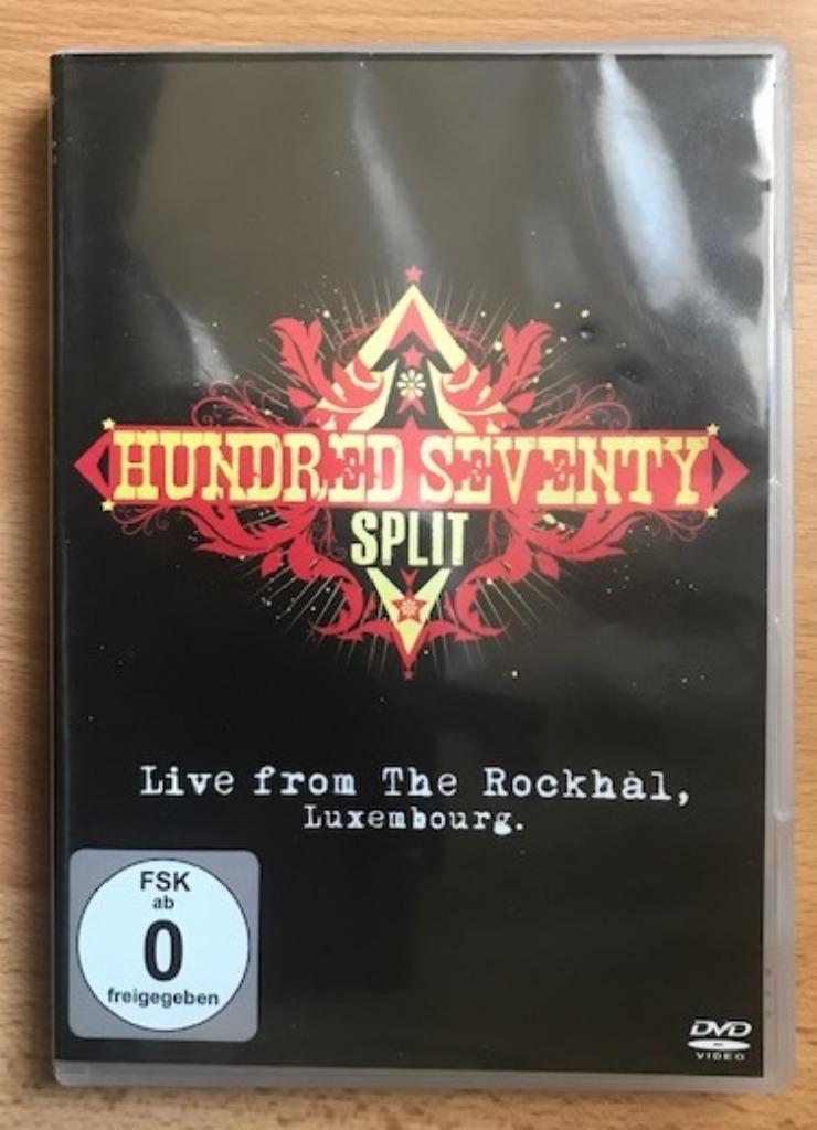 DVD HUNDRED SEVENTY SPLIT LIVE LUXEMBOURG TEN YEARS AFTER, Enlèvement ou Envoi, Utilisé, Pop rock