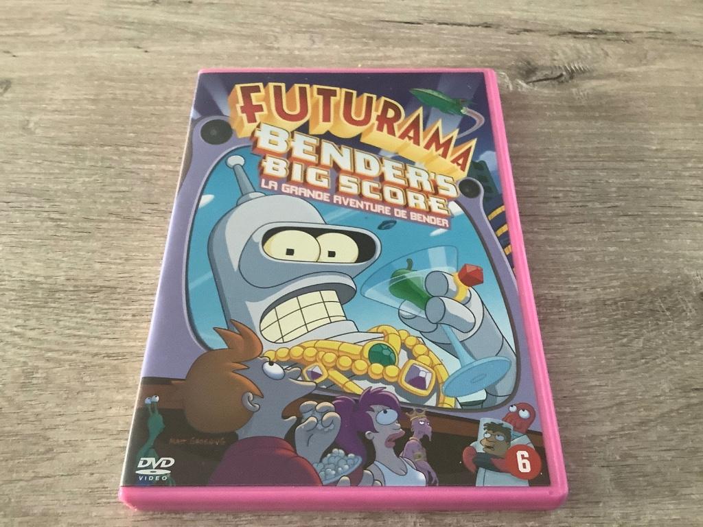 Futurama DVD: Bender's big score (2007), Europees, Tekenfilm, Ophalen of Verzenden, Zo goed als nieuw