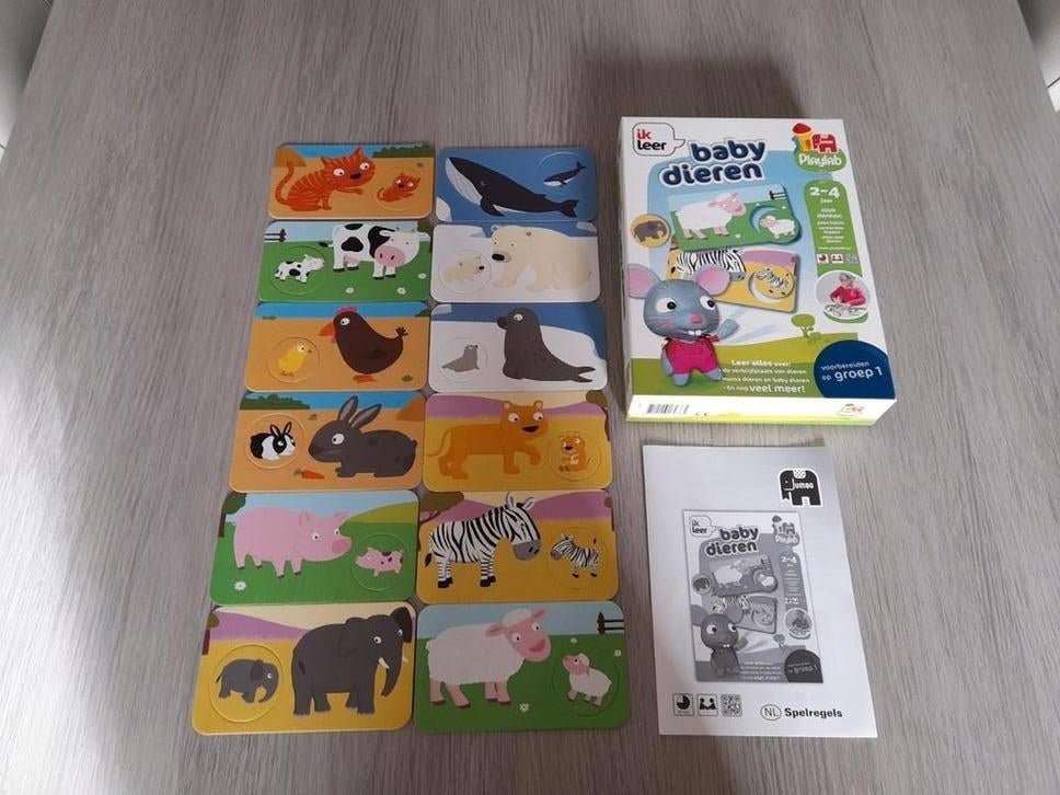 Ik leer baby dieren Jumbo, Kinderen en Baby's, Ophalen of Verzenden, Zo goed als nieuw, Ontdekken