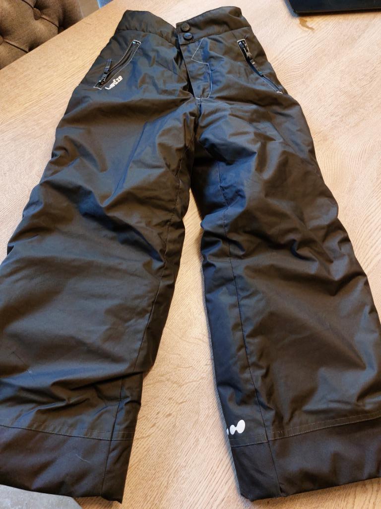 Skibroek Oxylane maat 128/134, Broek, Gebruikt, Jongen of Meisje, Ophalen of Verzenden