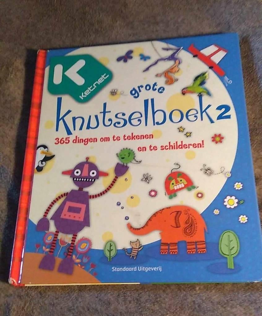 ketnet grote knutselboek 2 om te tekenen en te schilderen, Boeken, Ophalen of Verzenden