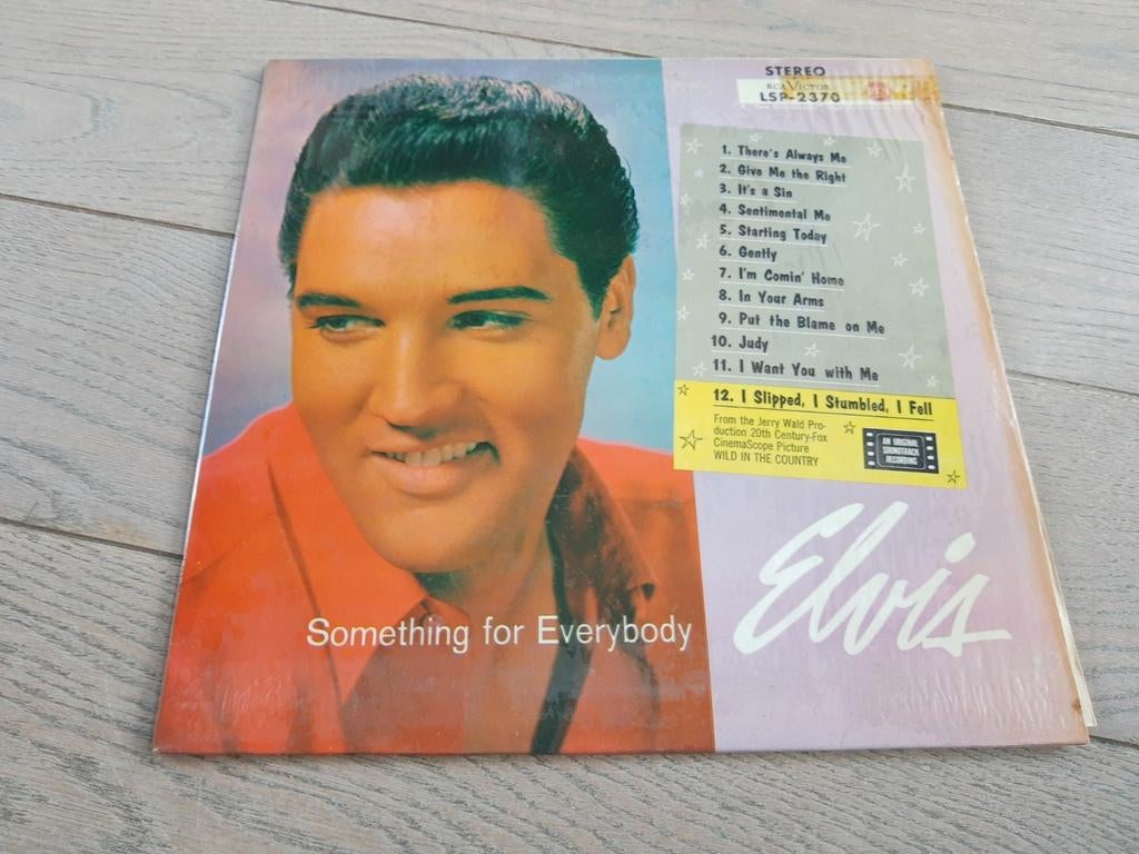 Lp : Elvis Presley - Something for everybody, Cd's en Dvd's, Ophalen of Verzenden, Zo goed als nieuw