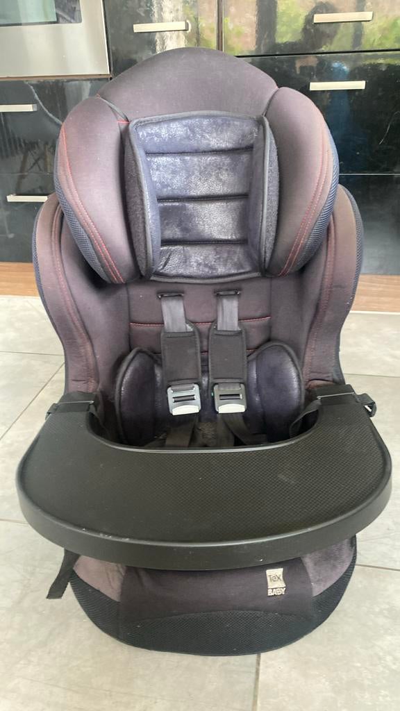 Autostoel Tex Baby meegroeistoel met tafeltje!, Kinderen en Baby's, 9 t/m 18 kg, Verstelbare rugleuning, Ophalen of Verzenden