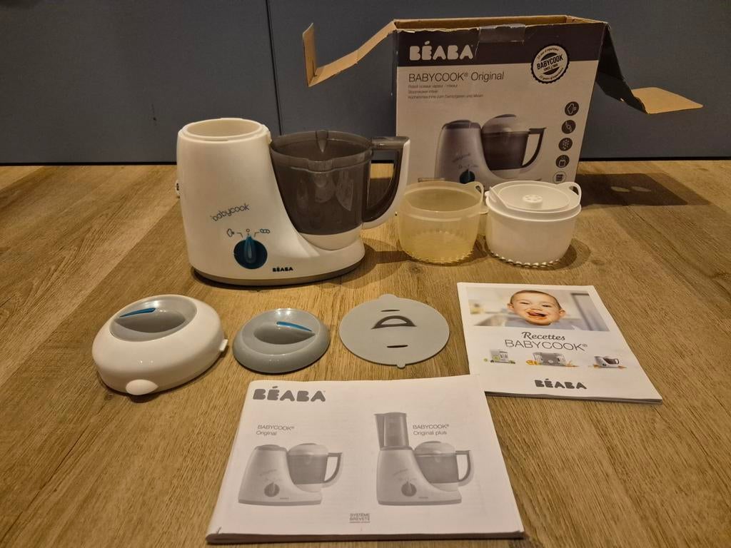 Babycook Original Grey-Blue + GRATIS Rijstkoker Accessoire, Kinderen en Baby's, Ophalen of Verzenden, Gebruikt