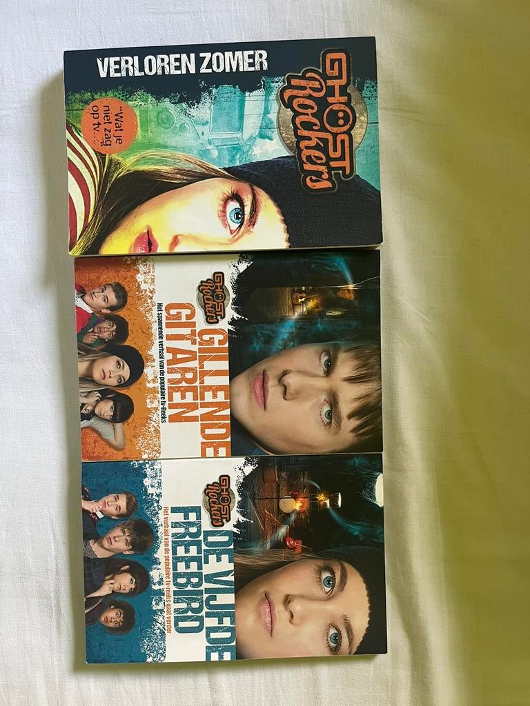 Set: 3 boeken van Ghost Rockers, Boeken, Ophalen of Verzenden, Zo goed als nieuw