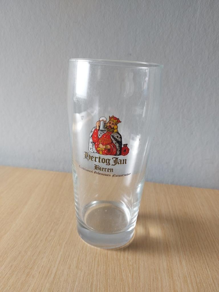 Hertog Jan bierglas 0.5l, Ophalen of Verzenden, Zo goed als nieuw, Glas of Glazen, Hertog Jan