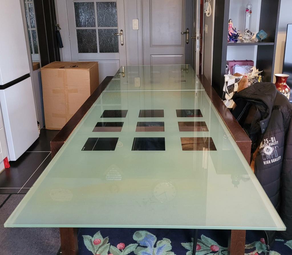 Tafel met stoelen, Huis en Inrichting, Tafels | Eettafels, Ophalen, Zo goed als nieuw