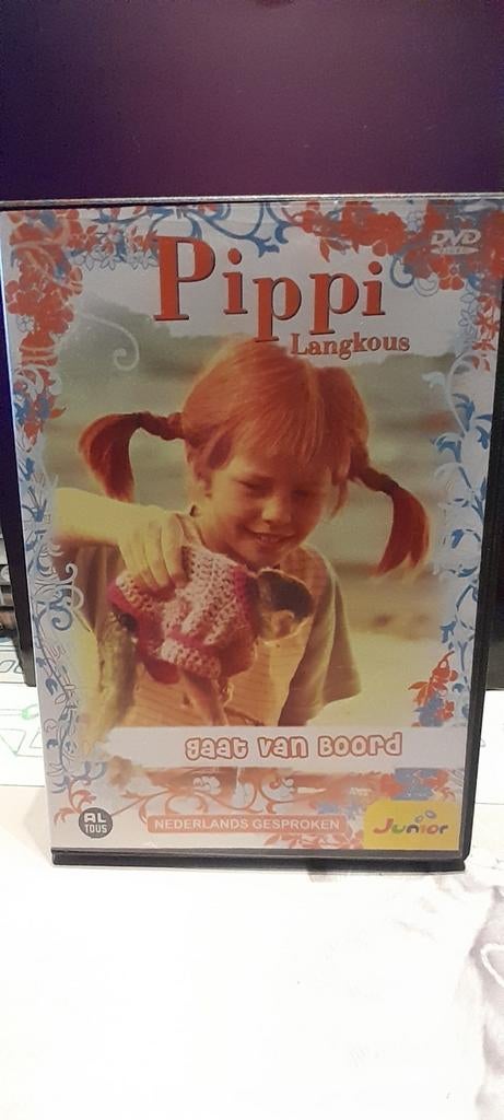 Dvd pippi langkous gaat aan boord, Ophalen of Verzenden, Zo goed als nieuw