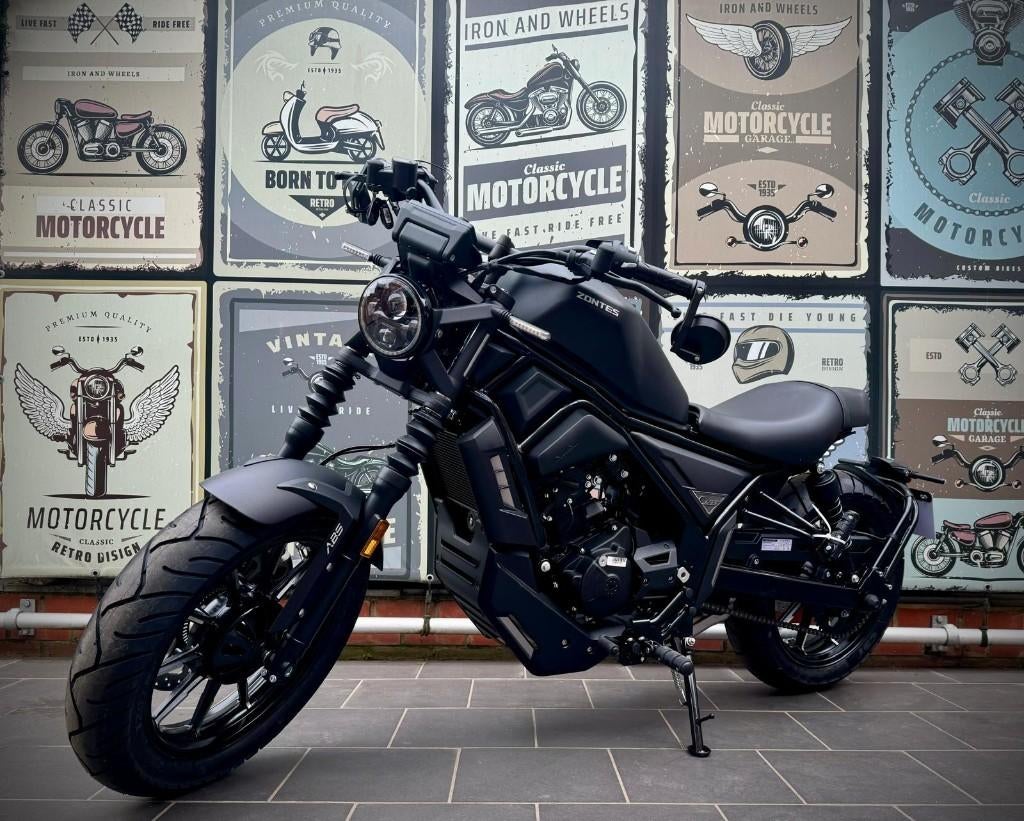 ZONTES 125 C — 2026, STIJL EN TECHNO, Motoren, Chopper, Zontes, Particulier, 125 cc