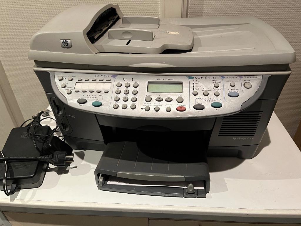 HP Office Jet d 145 All in one, Ophalen, All-in-one, Zo goed als nieuw, HP