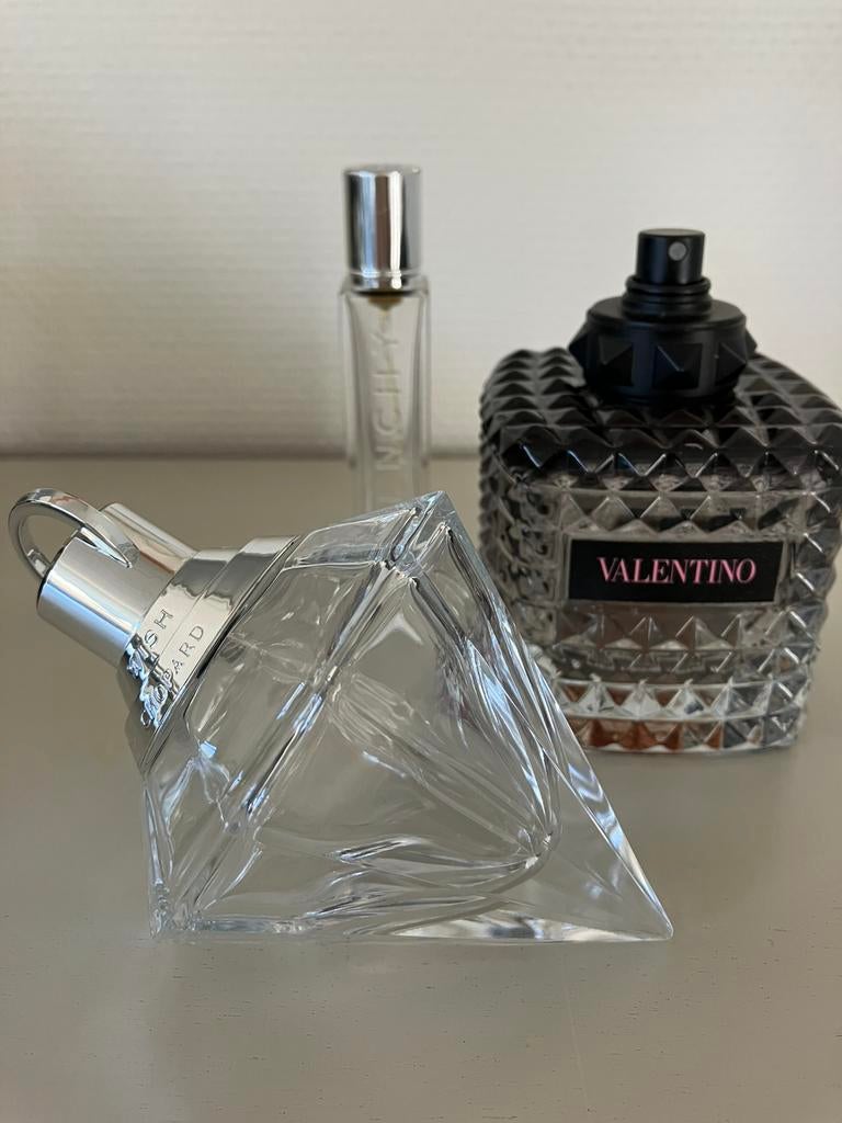 Glaskunst, lot 3 lege parfumflesjes., Bijoux, Sacs & Beauté, Beauté | Parfums, Enlèvement ou Envoi, Comme neuf