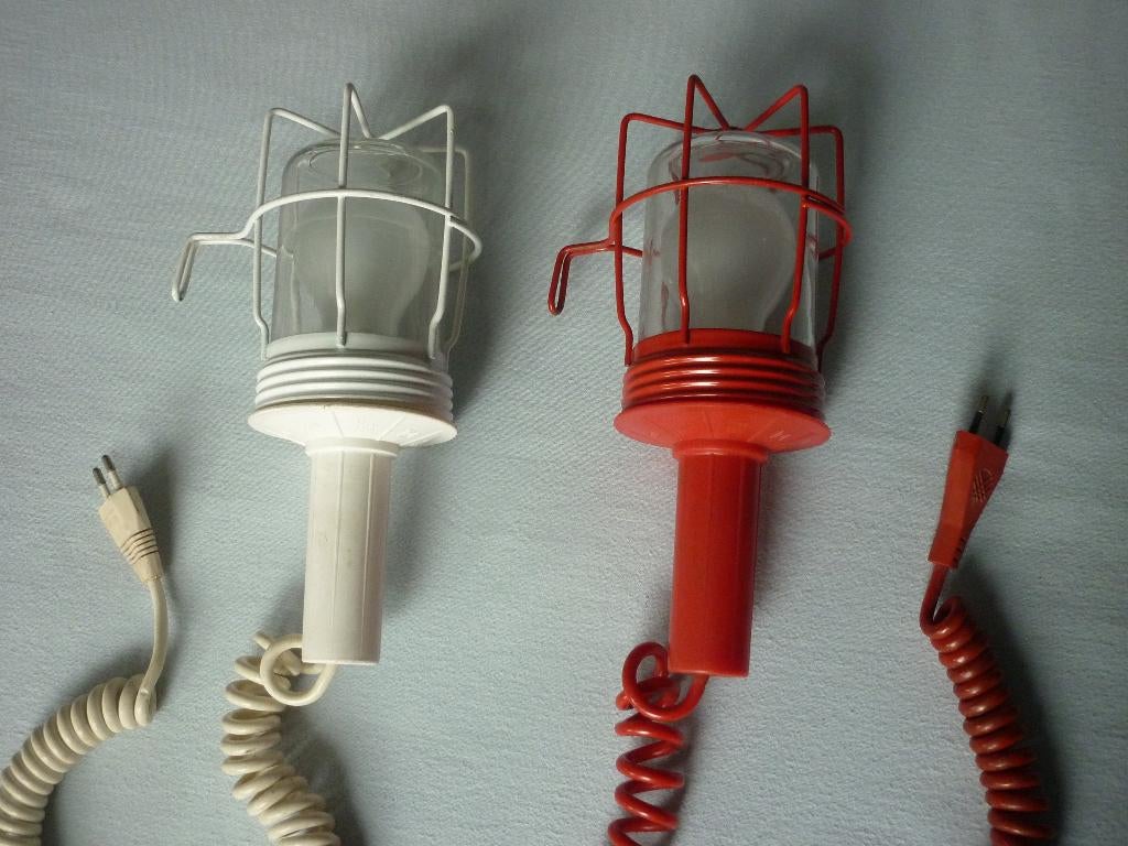 Looplamp met Ophanghaak, Ophalen of Verzenden, Nieuw, 50 tot 200 watt, Lamp met armatuur