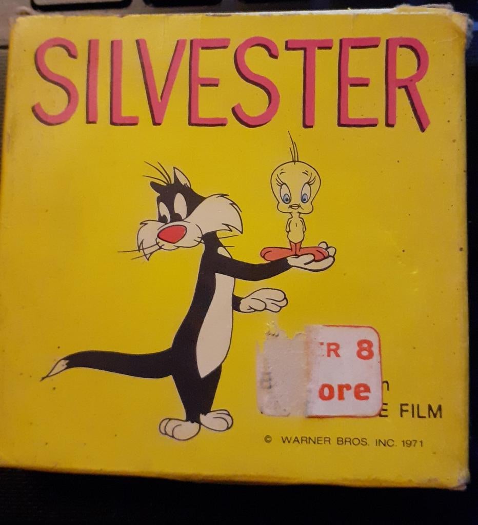 film super 8 silvester  warner bros, Audio, Tv en Foto, Filmrollen, Ophalen of Verzenden, 8mm film