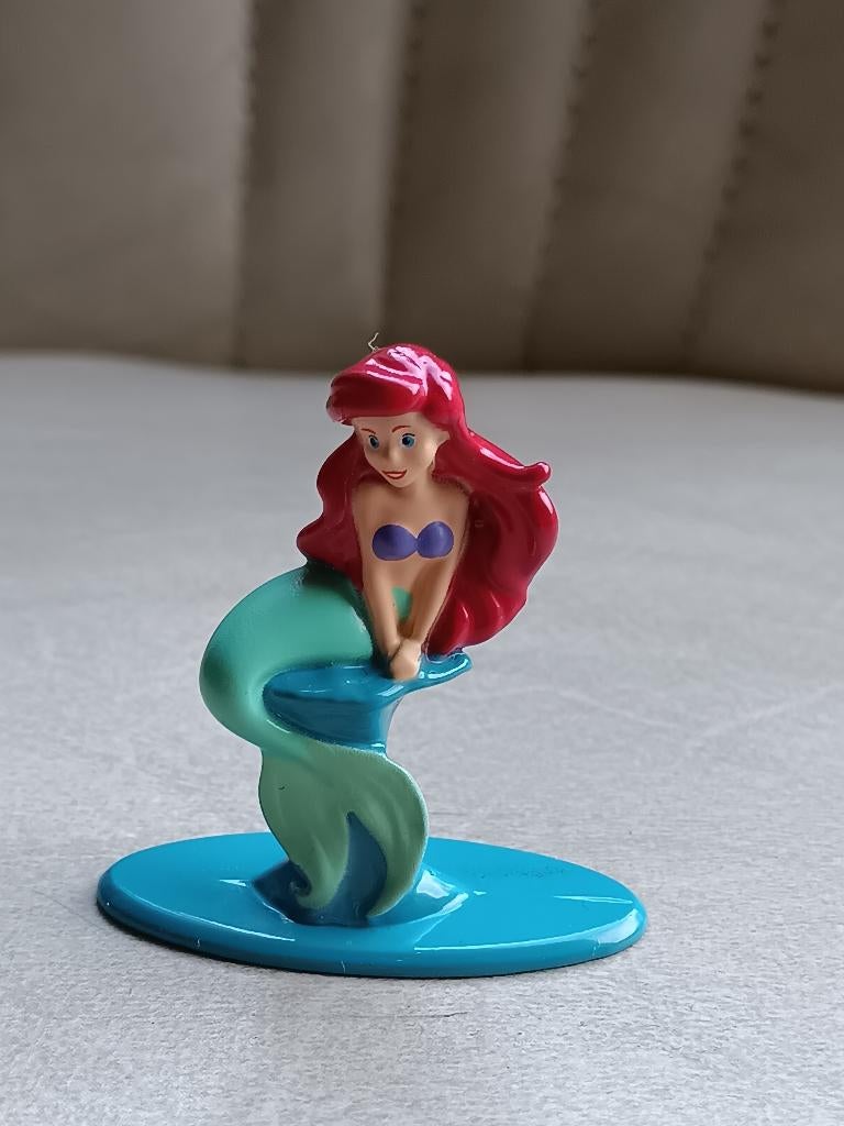 Disney, Ariel verzamelfiguur in metaal van Dickie Toys, Ophalen of Verzenden, Pocahontas of Kl. Zeemeermin, Nieuw, Beeldje of Figuurtje