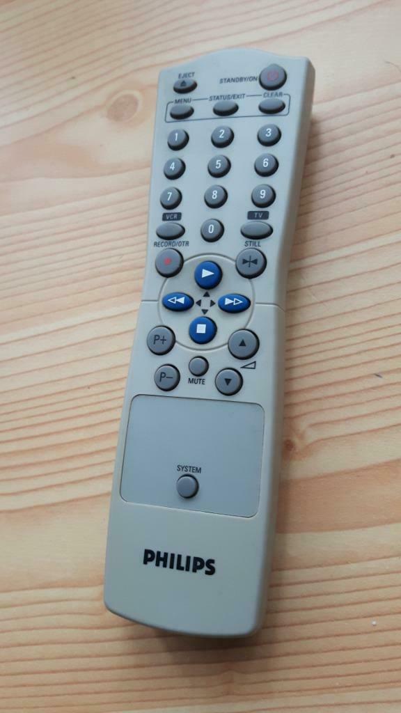 Afstandsbediening philips  U043 TV/ VCR, Ophalen of Verzenden, Gebruikt, Origineel, Tv