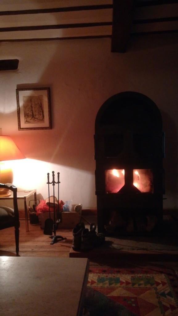 Poêle à bois en fonte 3 étages, Enlèvement, Utilisé