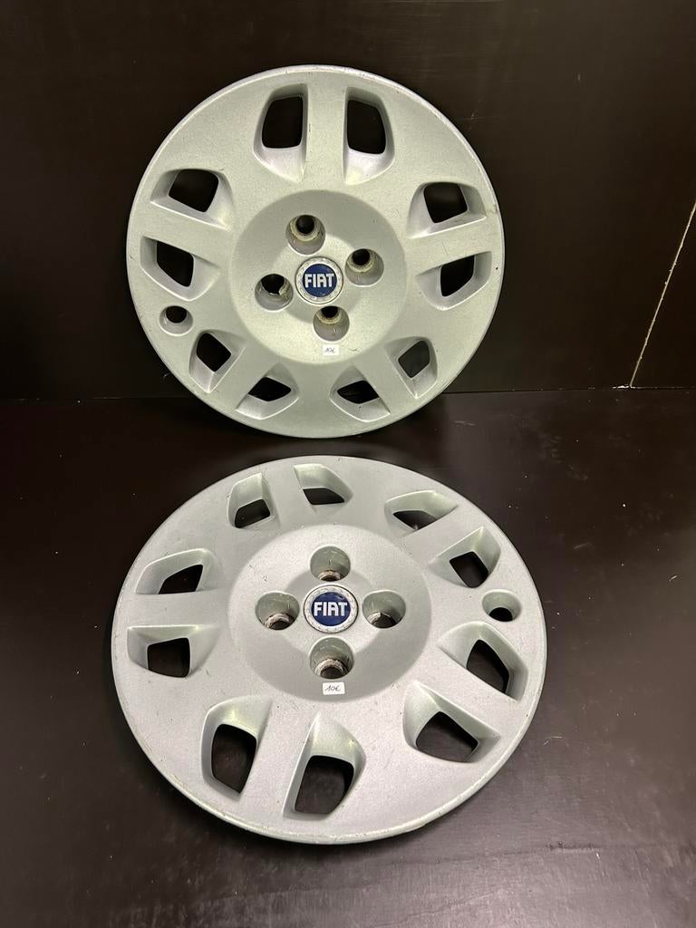 2 enjoliveurs Fiat punto 14", Enlèvement ou Envoi, Utilisé