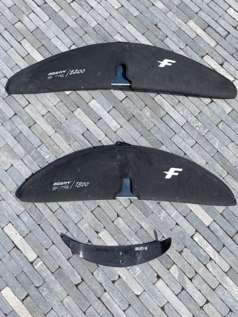 Wingfoil set F ONE 2200 en 1800, Ophalen, Gebruikt