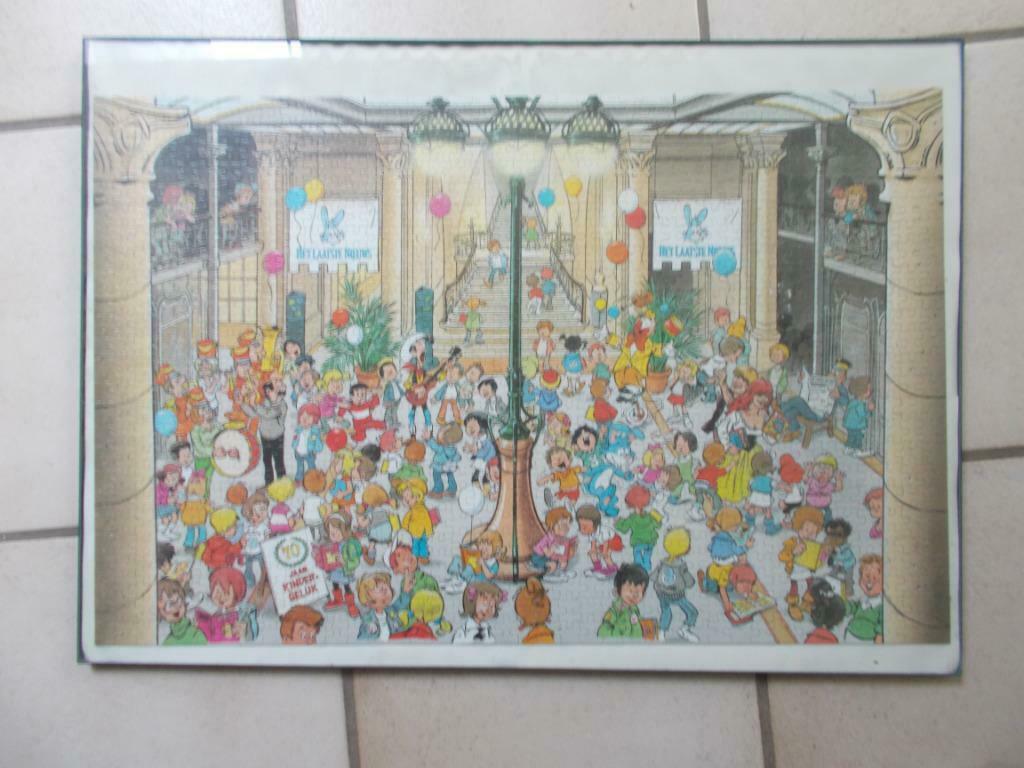 puzzel 70 jaar kindergeluk HLN, Verzamelen, Ophalen of Verzenden, Gebruikt
