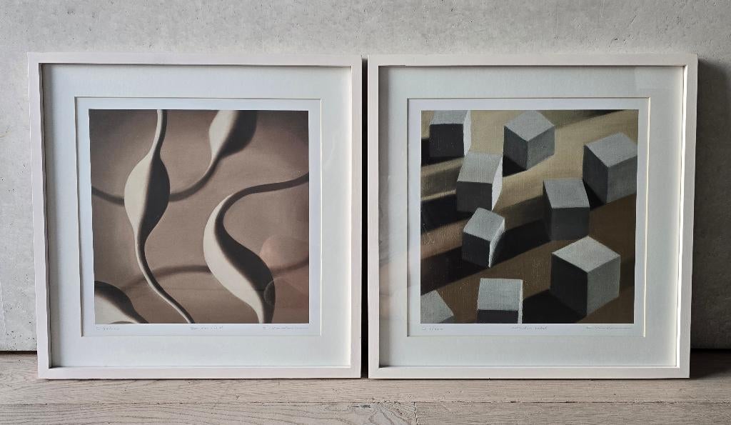 Twee litho's van Eric Vandamme, Antiek en Kunst, Kunst | Litho's en Zeefdrukken, Ophalen