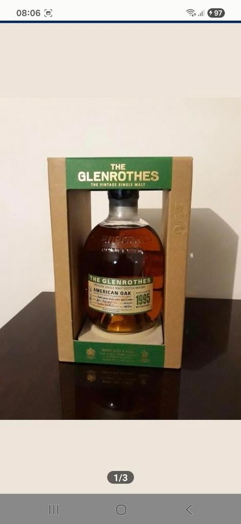 Glenrothes 1995 whisky, Enlèvement ou Envoi