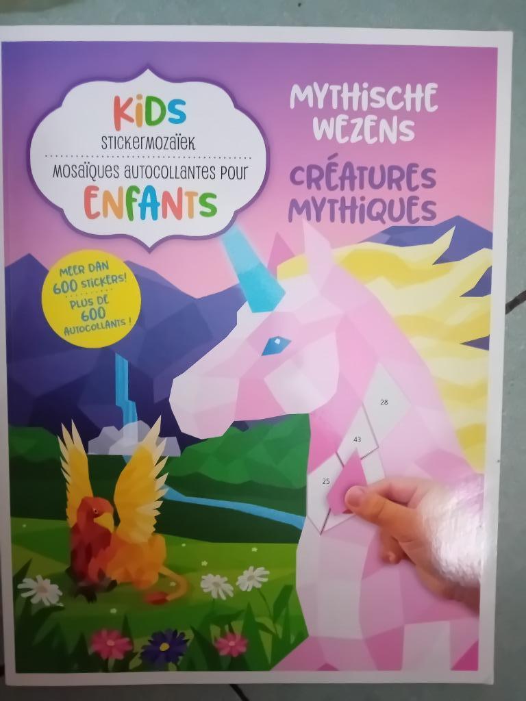 mosaïques autocollantes kids stickermozaiek, Enlèvement ou Envoi, Neuf, Bricolage