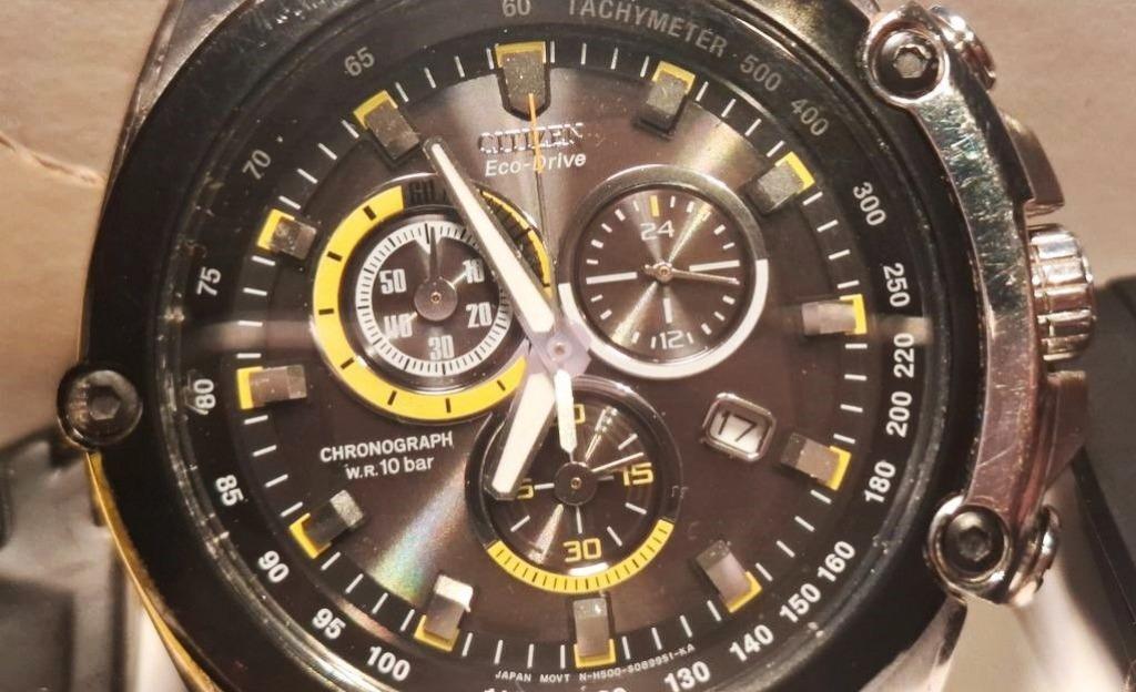 Citizen watch, Staal, Gebruikt, Staal, Ophalen of Verzenden