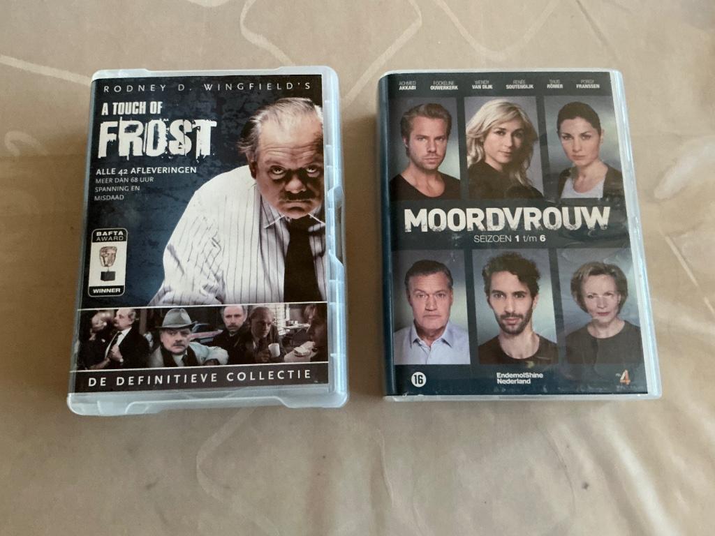 Frost en Moordvrouw en morse, Cd's en Dvd's, Dvd's | Tv en Series, Verzenden