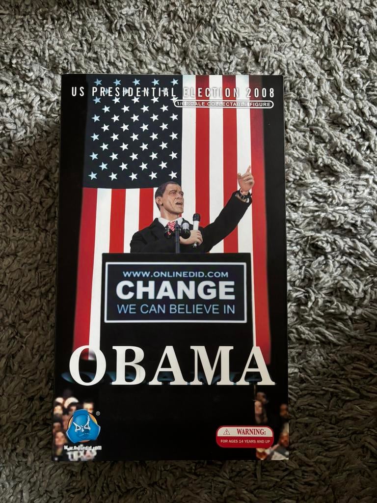 1/6 figuur Barack Obama van DID Corporation, Enlèvement ou Envoi