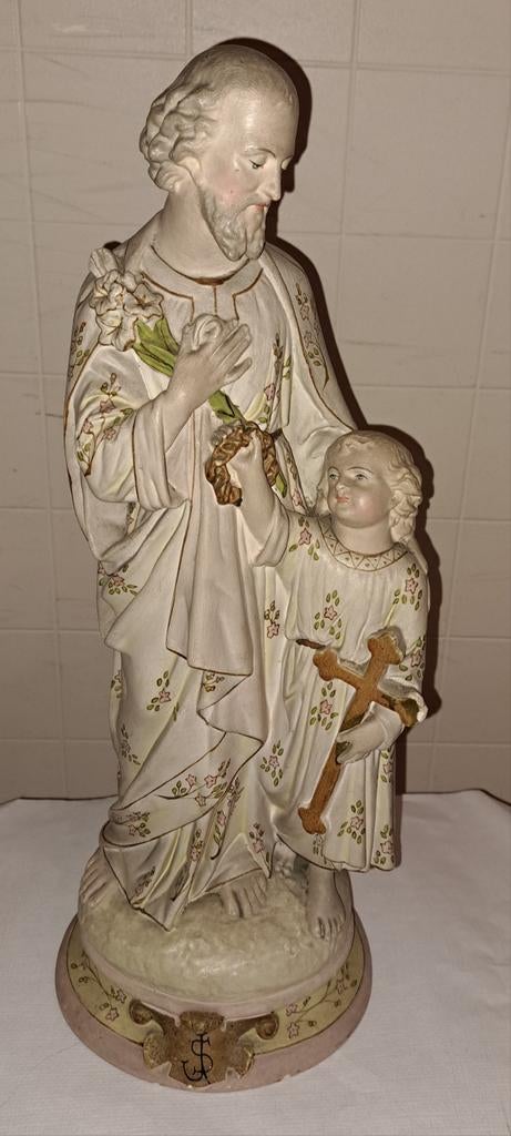 Beeld Heilig Beeld sint jozef met kindje Jezus, Verzenden
