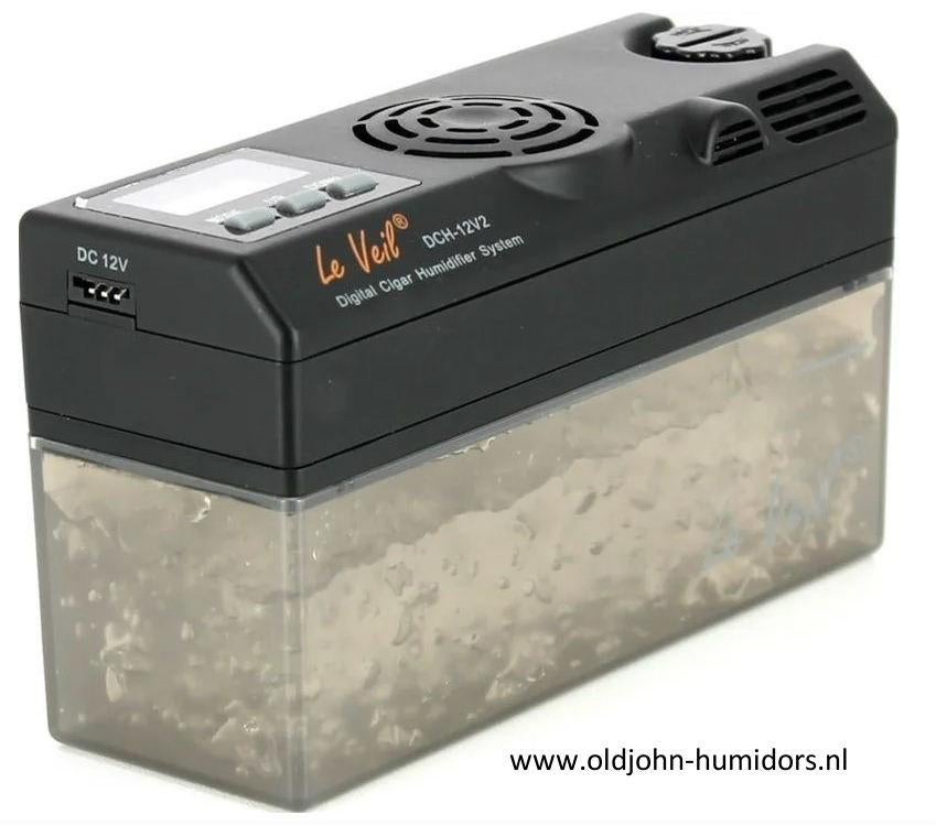 LE VEIL ELEKTRONISCH HUMIDOR BEVOCHTIGER -DIGITAAL      bv20, Verzenden, Nieuw, Tabaksdoos of Verpakking