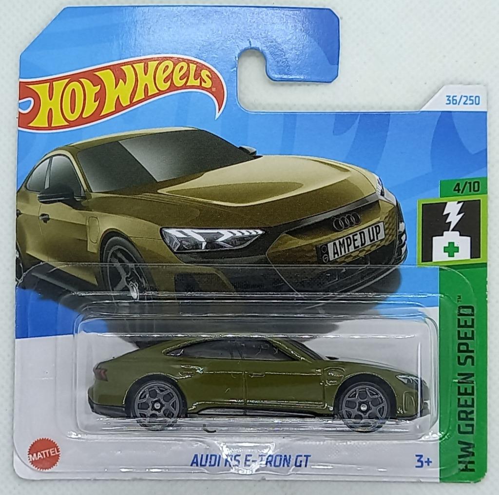 Hotwheels Audi RS E-Tron GT (groen), Hobby en Vrije tijd, Verzenden, Nieuw, Auto