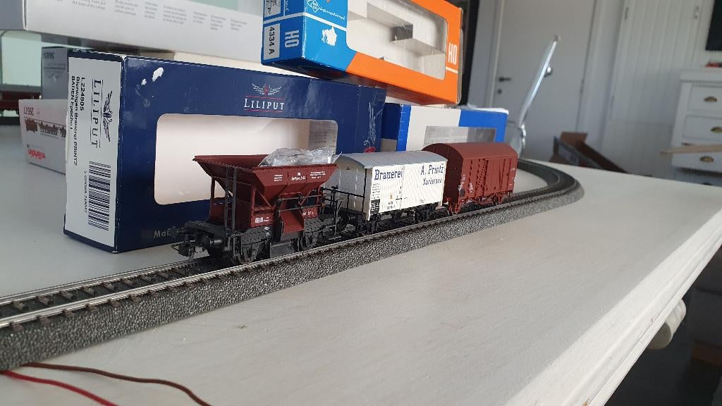 Roco Liliput H0 3 wagons, Treinset, Gelijkstroom, Nieuw, Ophalen of Verzenden