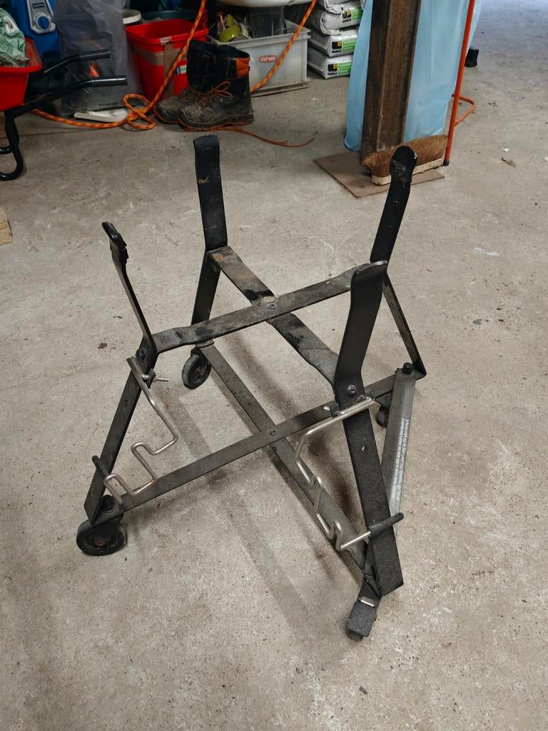 Onderstel Big Green Egg medium met zij-rek, Enlèvement