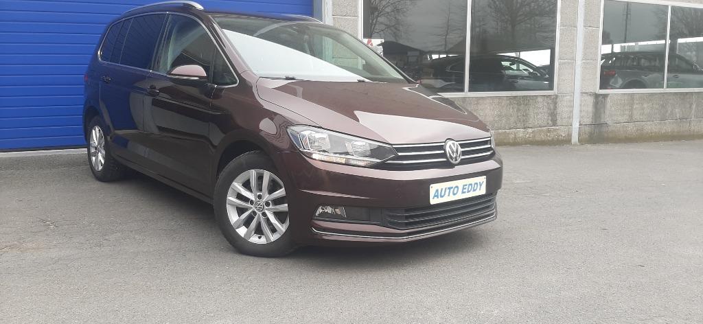 VW Touran 1.6 TDi SCR Highline DSG / Navi/ PDC..., Auto's, 116 g/km, Monovolume, Alcantara, Bedrijf