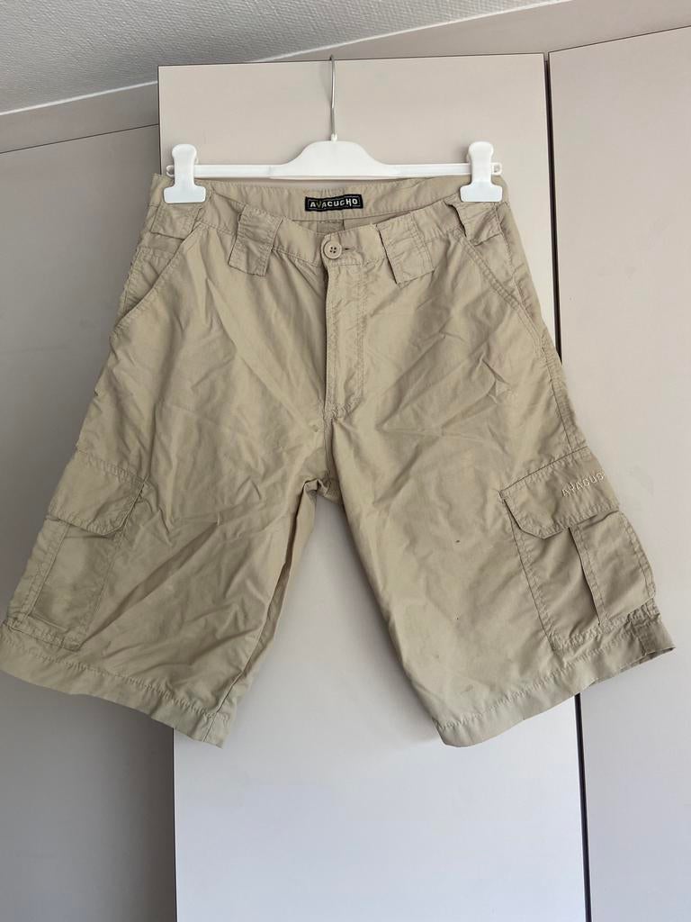 Short heren Ayacucho, perfecte staat! Maat small, Vêtements | Hommes, Enlèvement ou Envoi, Beige, Comme neuf, Ayacucho