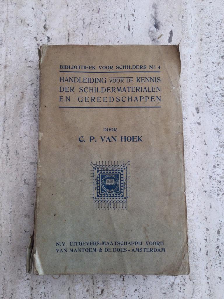 Handleiding voor de kennis der schildermaterialen, Antiek en Kunst, Ophalen of Verzenden
