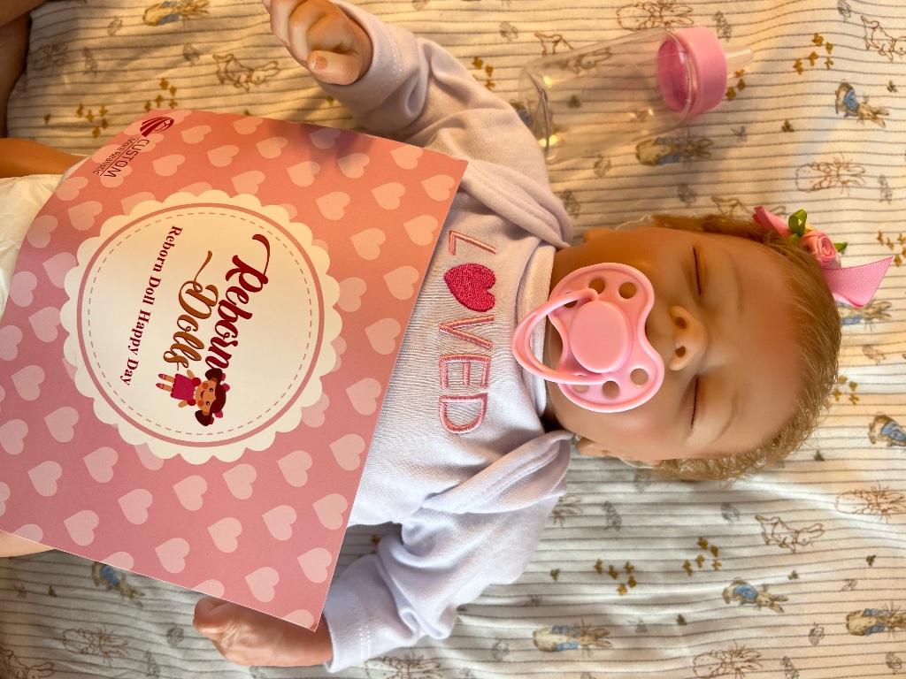 Eerste Reborn baby /babypop, Enlèvement ou Envoi, Neuf, Baby Pop, Réaliste ou Reborn