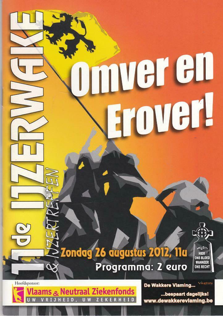 IJZERWAKE - Programmaboekjes, Ophalen of Verzenden, Nieuw, Politiek en Staatkunde
