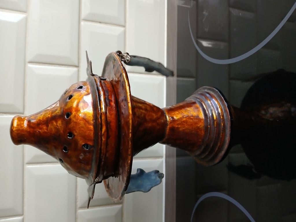 Zeldzame wierook brander, Ophalen