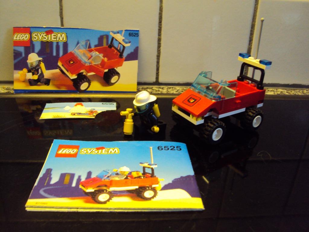 Lego 6525 blaze commander met origineel bouwplan *Vintage *, Kinderen en Baby's, Ophalen of Verzenden, Complete set, Lego