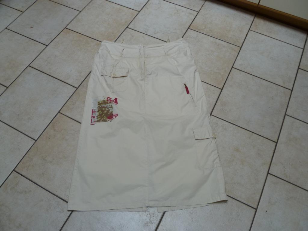 jupe beige taille 46, Enlèvement ou Envoi, Comme neuf, Taille 46/48 (XL) ou plus grande, Beige