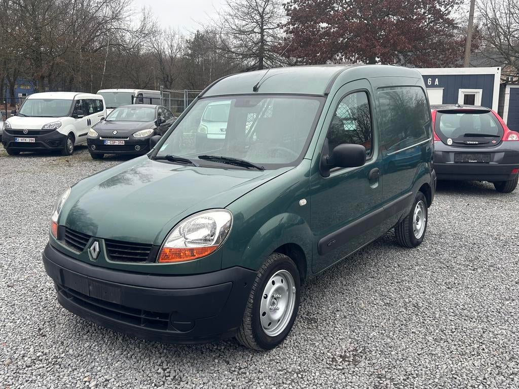Renault kangoo 1.5 diesel km 177.000 bj 2007, Autos, Achat, Entreprise, Noir, Radio