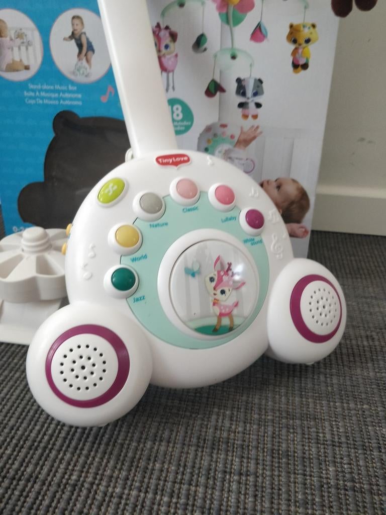 Muziekmobiel Tiny Love, Enlèvement, Mobile